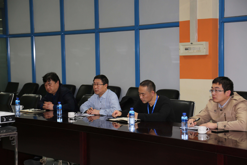 万名干手下基层烟台市国企一队到永利皇宫463cc软件公司调研座谈