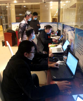 10幼时急快上线，20天封关支持——永利皇宫463cc软件增援烟台市疫情防控工作侧记